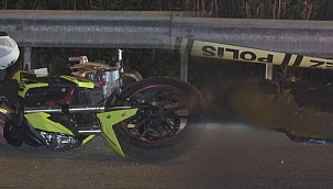 Bursa'da feci kaza! Metrelerce sürüklenen motosiklet sürücüsü hayatını kaybetti