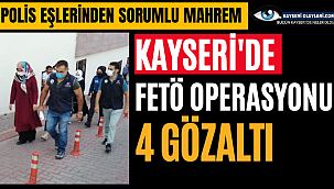 Emniyet Ekiplerinin Eşlerinden Sorumlu Mahrem 4 Feto Üyesi, Yakalandı