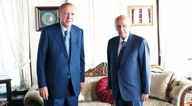 Erdoğan-Bahçeli anayasa buluşması