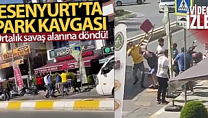 Esenyurt'ta park kavgasında ortalık savaş alanına döndü