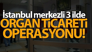 İstanbul'da organ ticareti operasyonu