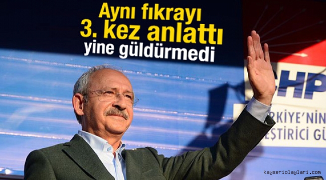 Kılıçdaroğlu'nun düğünde anlattığı fıkraya kimse gülmedi