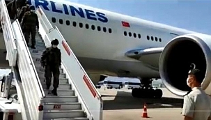 MSB görüntüleri paylaştı! İlk kafile böyle geldi