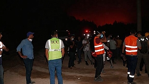 Muğla'da yangının tehdit ettiği bir yerleşim yeri tahliye edildi