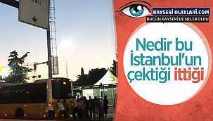 Vatandaşlardan otobüs arızına tepki: "İBB taşımıyor, halk taşıyor İBB'yi"