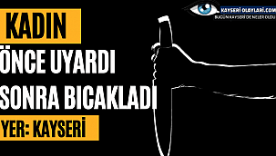 Önce Uyardı Sonra Bıçakladı
