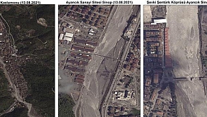 Son dakika... MSB paylaştı! Göktürk-1 uydusundan sel bölgesine bakış