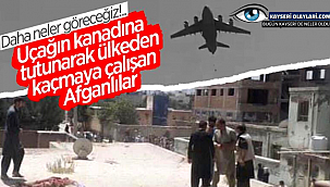 Uçağın Kanadına Tutunarak Kaçmaya Çalıştılar