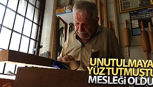 Unutulmaya yüz tutmuş ahşap oymacılığı mesleği oldu