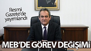 Yeni Milli Eğitim Bakanı Mahmut Özer oldu