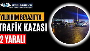 Yıldırım Beyazıt'ta Kaza: 2 Yaralı