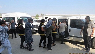 Aile boyu yankesicilik! 4'ü kadın 5 kişi yakalandı