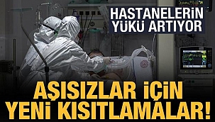 Aşısızlara yeni kısıtlamalar gelebilir