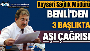 Benli'den 3 Başlıkta Aşı Çağrısı!