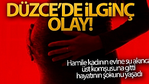 Evine su akınca, üst komşusuna gitti şok oldu