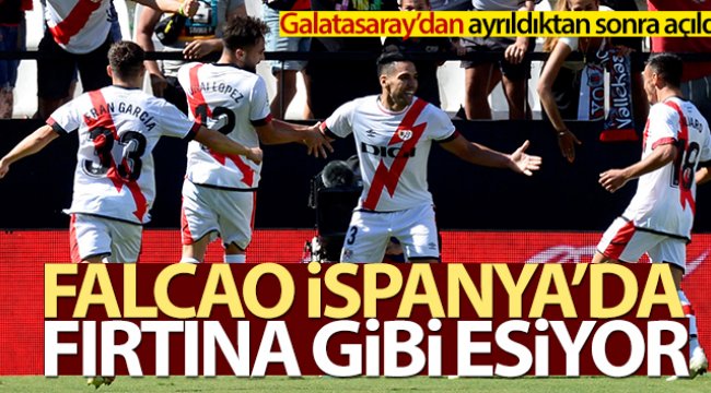 Falcao'dan İspanya'da 2. maçında 2. gol