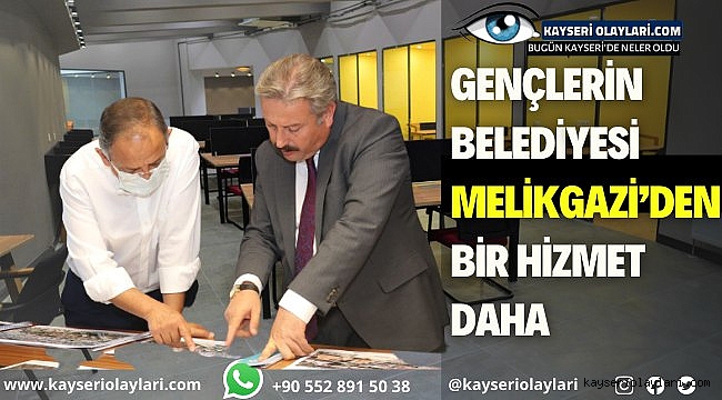  Gençlerin Belediyesi Melikgazi'den Bir Hizmet Daha 