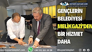 Gençlerin Belediyesi Melikgazi'den Bir Hizmet Daha 
