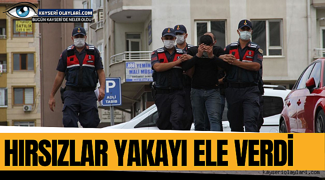 Hırsızlar Yakayı Ele Verdi!