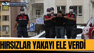 Hırsızlar Yakayı Ele Verdi!