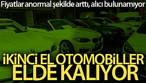 İkinci el otomobiller elde kalıyor