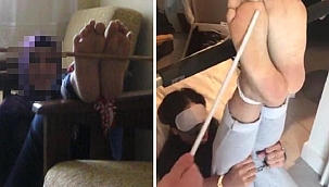 Kargo çalışanı, para karşılığı anlaştığı kadınları falakaya yatırdı! O anların görüntüleri de ortaya çıktı