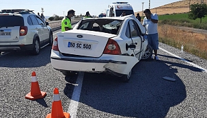 Kayseri'de devrilen otomobilin sürücüsü öldü