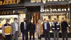 Kayseri'de Kovid-19 denetimleri devam ediyor