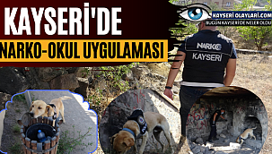 Kayseri'de "Narko Okul Uygulaması" 