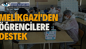 Melikgazi'den Öğrencilere Destek