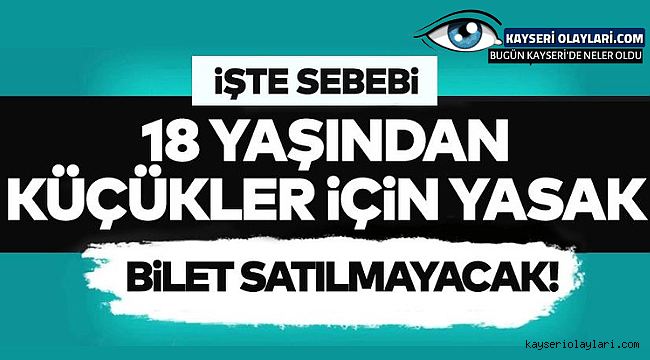 O İlimizde 18 yaşından küçüklere seyahat için bilet satışı yasaklandı!