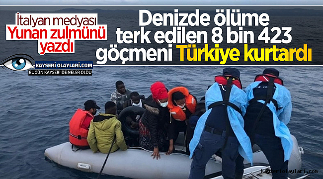 Yunanistan'ın göçmenlere zulmü İtalyan medyasında