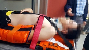 4'üncü kat balkonundan düşen İbrahim Talha yaralandı