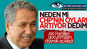 Arınç O Sözlere Açıklık Getirdi