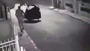 Camiden çaldıkları "Pes" dedirtti! O anlar kamerada