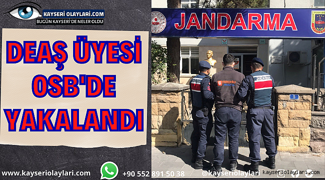 Deaş Üyesi OSB' de Yakalandı