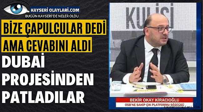 Dubai Projesinden Patladılar