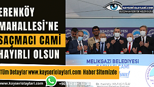 Erenköy Mahallesine Saçmacı Cami Hayırlı Olsun