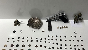  Kayseri'de tarihi eser operasyonu: 85 parça eser ele geçirildi