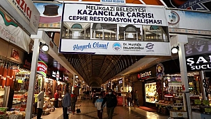 Son dakika: Kazancılar Çarşısı'nda yenileme çalışmaları başladı
