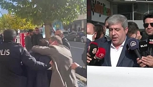 15 Temmuz Derneği'nden İYİ Parti binası önünde Lütfü Türkkan protestosu