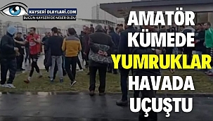 Amatörspor Maçında Kavga 