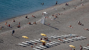 Antalya'da kasım ayında deniz keyfi