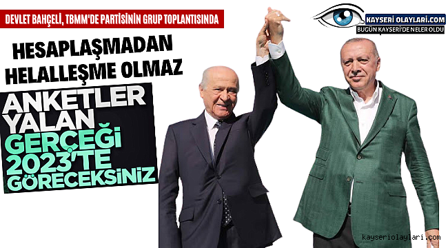 Bahçeli'den Cumhur İttifakı mesajı