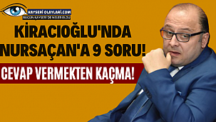 Bekir Kiracıoğlu'ndan Nursaçan'a 9 Soru! Cevap Vermekten Kaçma