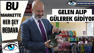 Bu Markette Her Şey Bedava! Gelen Alıp Gülerek Gidiyor