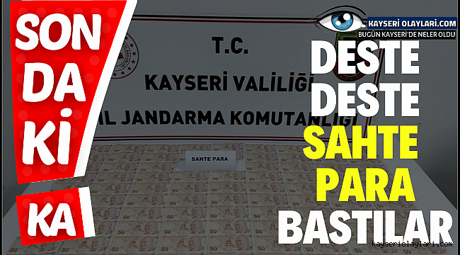 Deste Deste Sahte Para Bastılar 