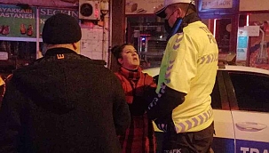 Direğe çarpan alkollü sürücüden polise: Hainlik yapıyorsun