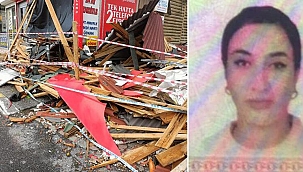 Esenyurt'ta çatı uçtu, Malokhat Rakhimova hayatını kaybetti
