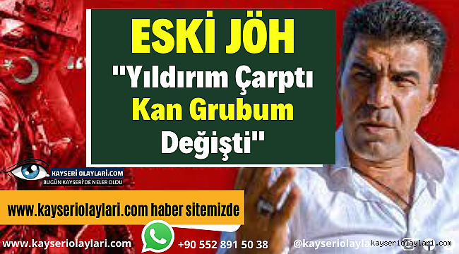 Eski JÖH "Yıldırım Çarptı Kan Grubum Değişti" Video